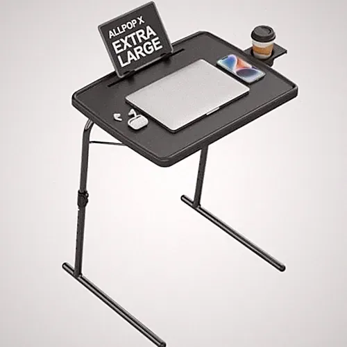 Laptoptisch Computertisch Einstellbar Schreibtisch Bürotisch PC Tisch Klappbarer