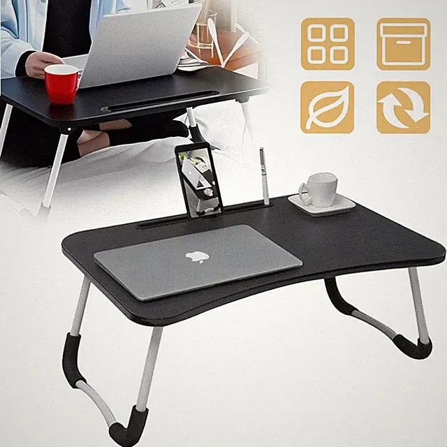 Laptoptisch für Bett Laptopständer Frühstückstablett Klappbare Beine Laptop Bett