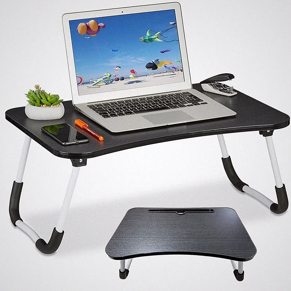 Laptoptisch Klappbar Betttisch Notebooktisch Klapptisch für Bett Sofa Boden
