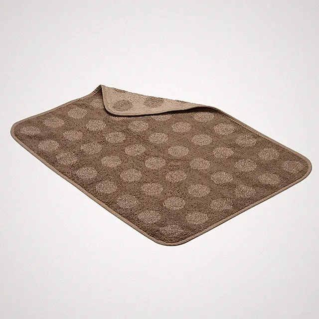 Leander Topper Handtuch für Wickelauflage Matty - dots mocca - braun - NEU !