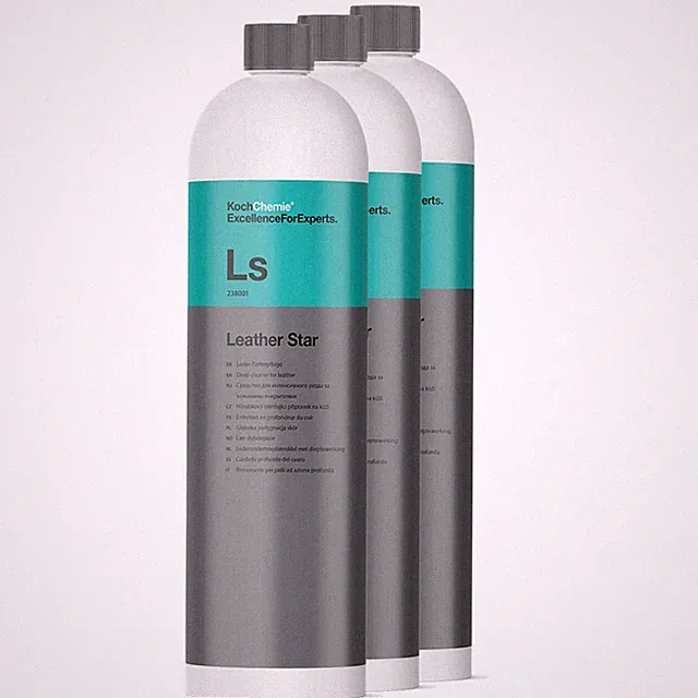 Leather Star Leder Tiefenpflege Pflege Lederreiniger LS Koch Chemie 3 X 1 Liter