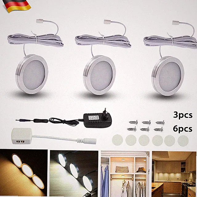 LED Unterbauleuchte Küche Vitrinenbeleuchtung Möbel Regalbeleuchtung Schrank 12V