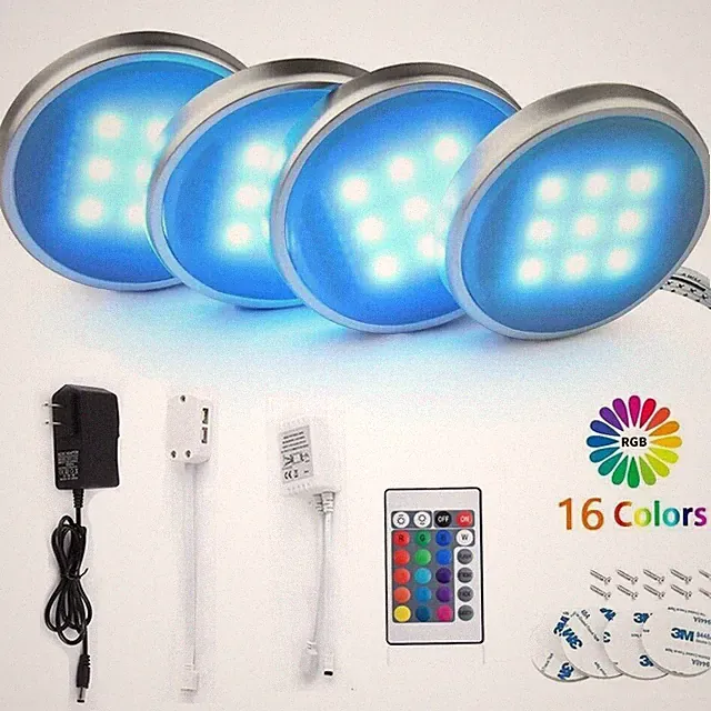 LED Unterbauleuchte RGB Vitrinenbeleuchtung Möbel Regalbeleuchtung Schrank Küche