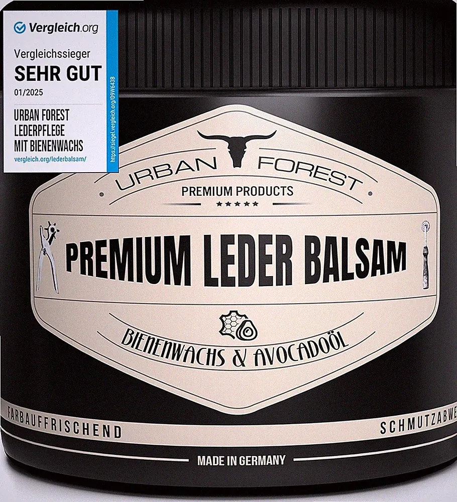 Lederpflege mit Bienenwachs & Avocado-Öl 500ml für Auto Sofa Couch Möbel Ja