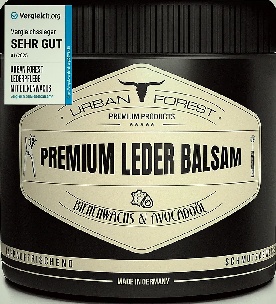 Lederpflege mit Bienenwachs & Avocado-Öl 500ml für Auto Sofa Couch Möbel Jacke M
