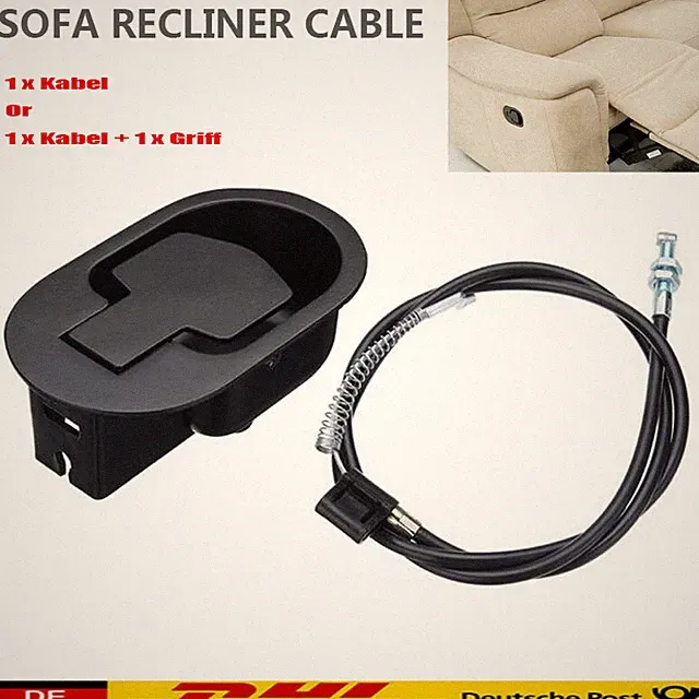 Lehnstuhl Ersatzteile Griff Kabel Sessel Sofa Couch Release Metall Zug