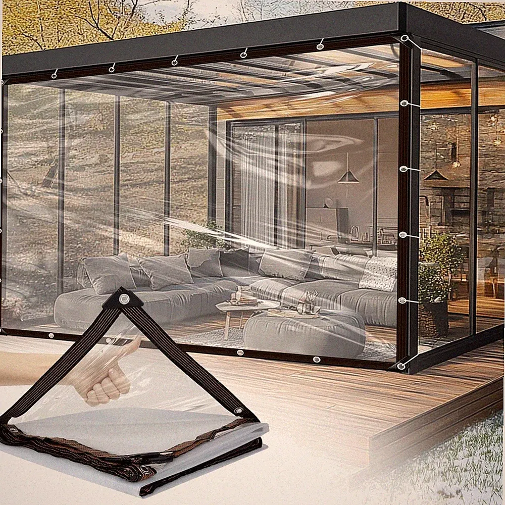 Leichte Plane aus PVC 2x4m – Optimaler Schutz für Fahrzeuge und Möbel im Freien