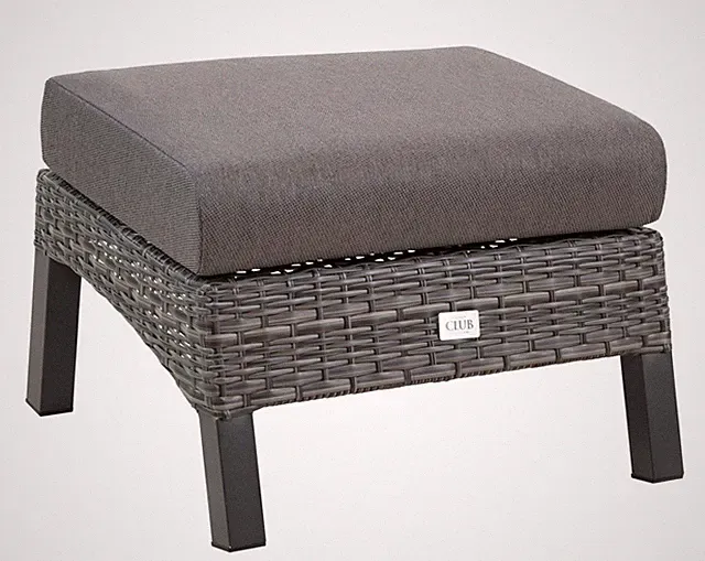 Lesli Living Loungehocker Treviso Forte Sitzhocker Gartenhocker Fußhocker Hocker