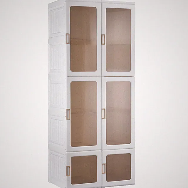 Lex21 Kleiderschrank Organizer Schrank leichte Montage