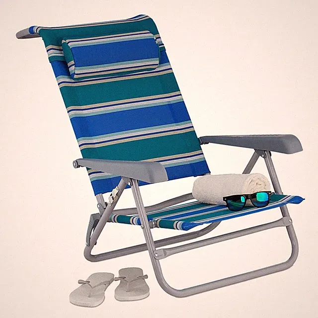 Liegestuhl klappbar Strandliegestuhl Faltstuhl für Garten Campingstuhl leicht