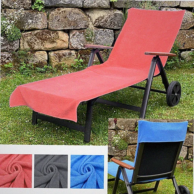 Liegestuhlauflage Hygiene Schonbezug Frottee Strandtuch Liege Handtuch Typ811