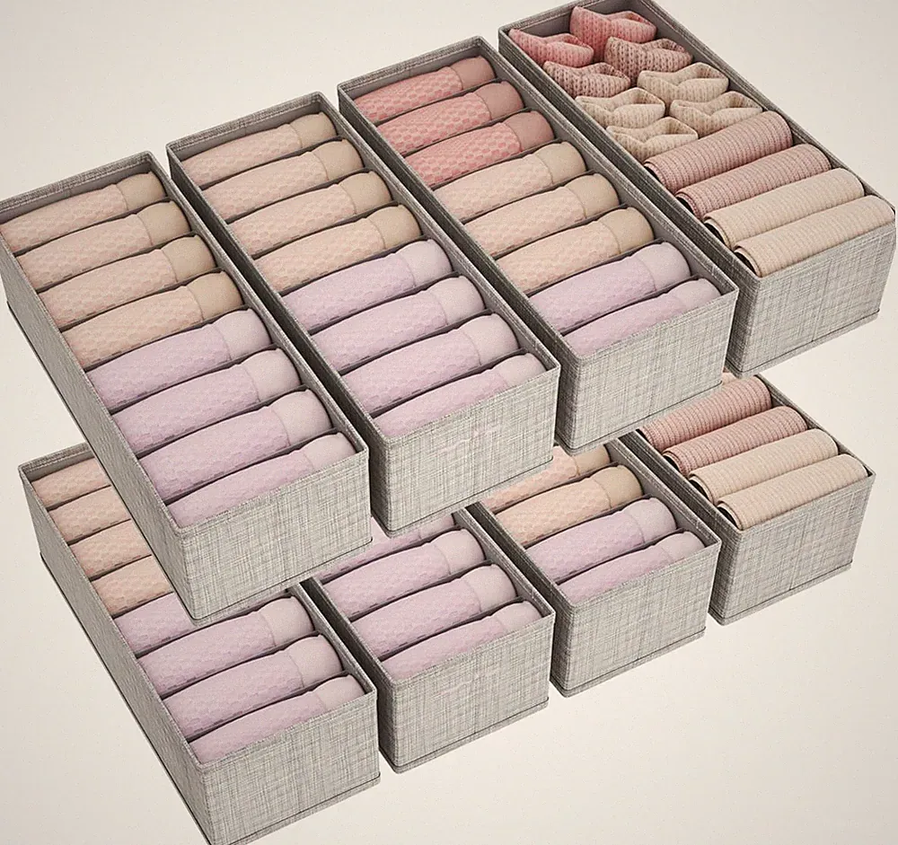 Lifewit 8Er Set Hemnes Doppelorganizer Für Kommode Mit Stabiler Boden, Wickelkom