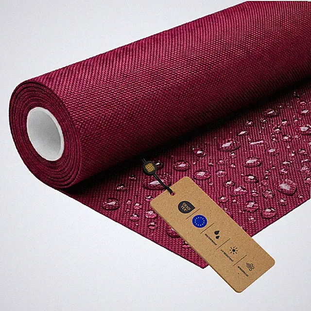 LOMIQ Polyesterstoff Wasserdicht, 100x150 cm, 366 g/m2, Meterware Stoff Reißfest