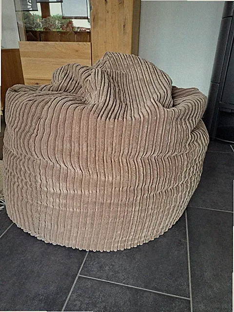Loungepug Sitzsack mit Hocker