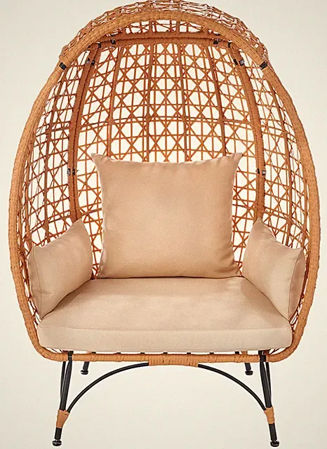 Loungesessel COCOON Relaxsessel Coktailsessel 1 Sitzer Metallgestell m. Kissen