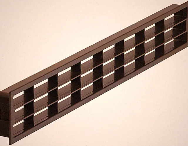 Lüftungsgitter Tür Kühlschrank-Abluft Sockelleiste Möbelgitter Küche 400x83 mm