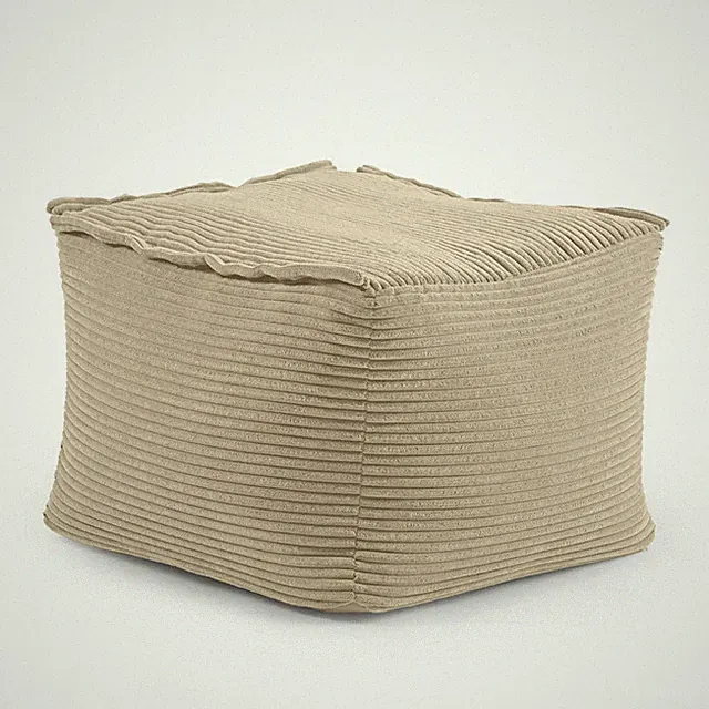 LUMALAND Sitzsack Hocker modular kombinierbar Sitzgruppe Indoor Beanbag Pouf