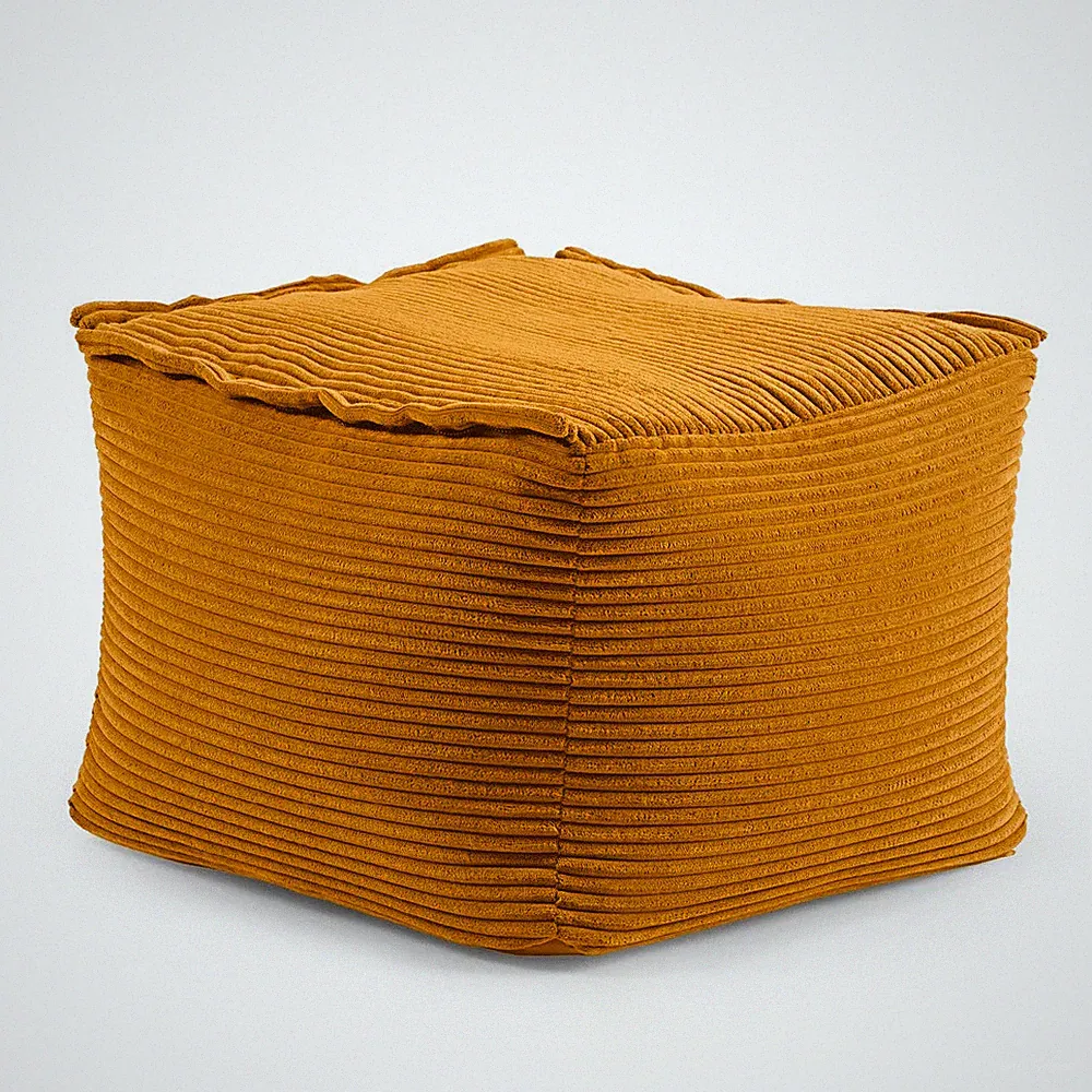 LUMALAND Sitzsack Hocker modular kombinierbar Sitzgruppe Indoor Beanbag Pouf