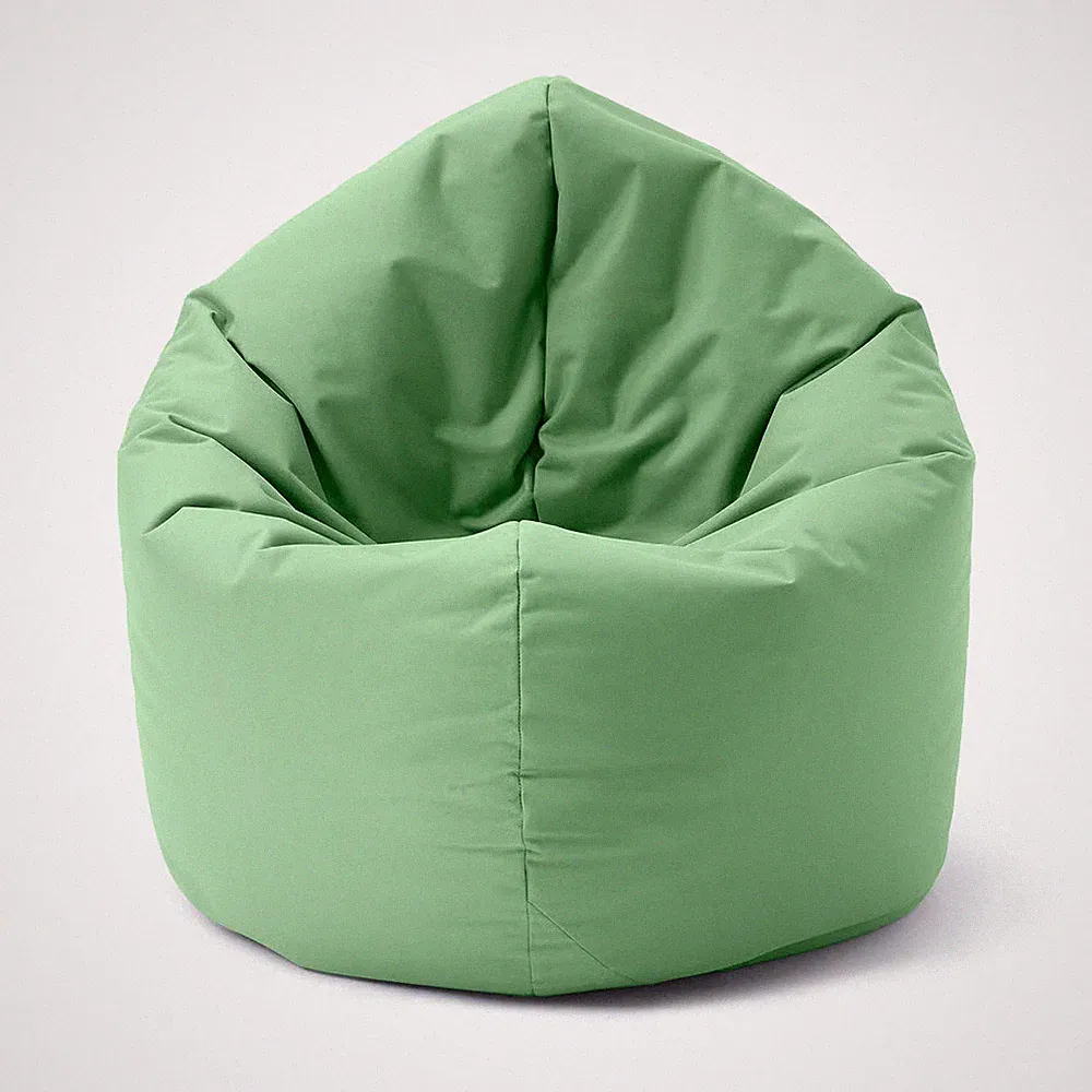 Lumaland Sitzsack rund, Lounge Sitzkissen Chill Sessel mit EPS Perlen Füllung