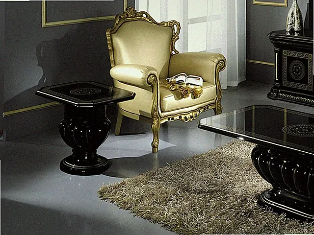 Luxus Beistelltisch Schwarz Tische Zeitungs Holz Design Möbel Couchtisch Tisch