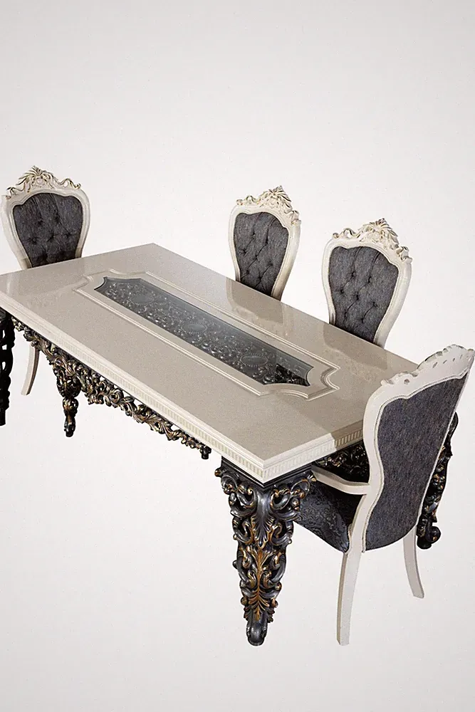 Luxus Esstisch Barock Tische Esszimmer Tisch Klassische Möbel Esstische