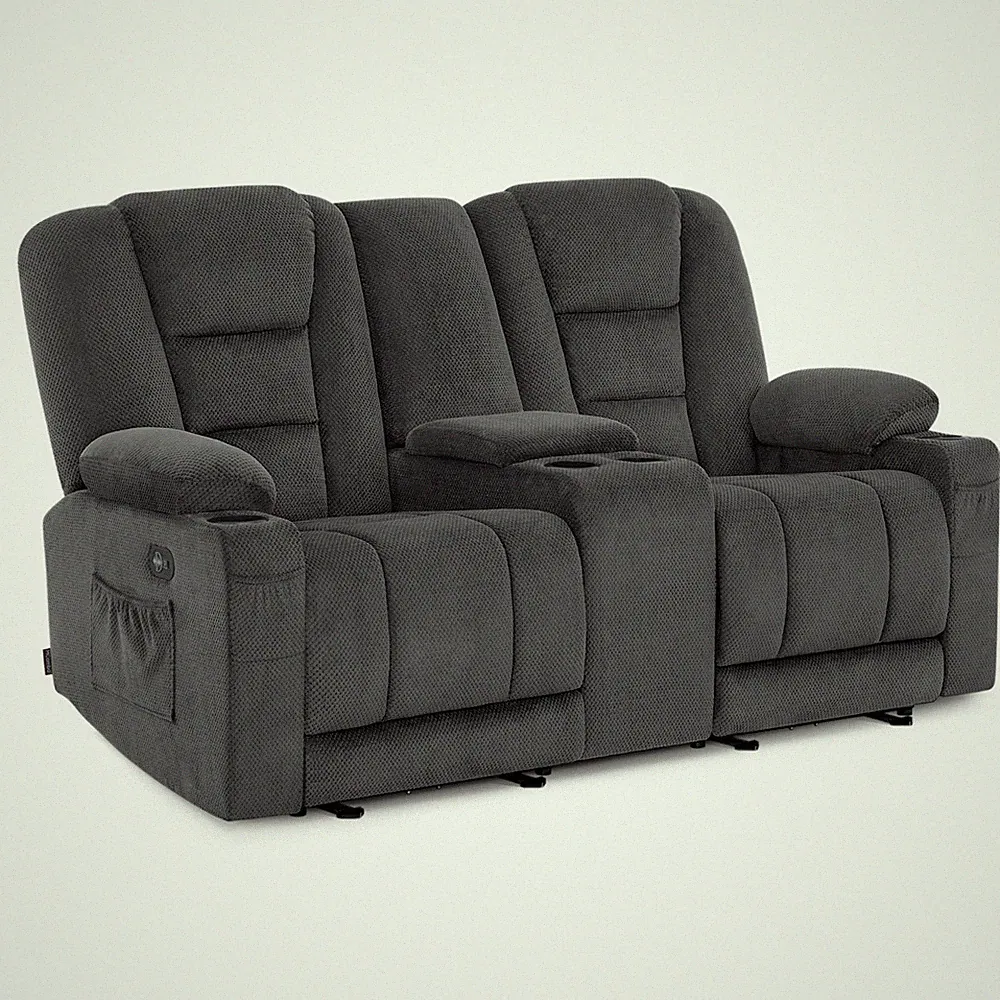 M MCombo 2 Sitzer Sofa mit / ohne Konsole, 150° Verstellbar , 7009