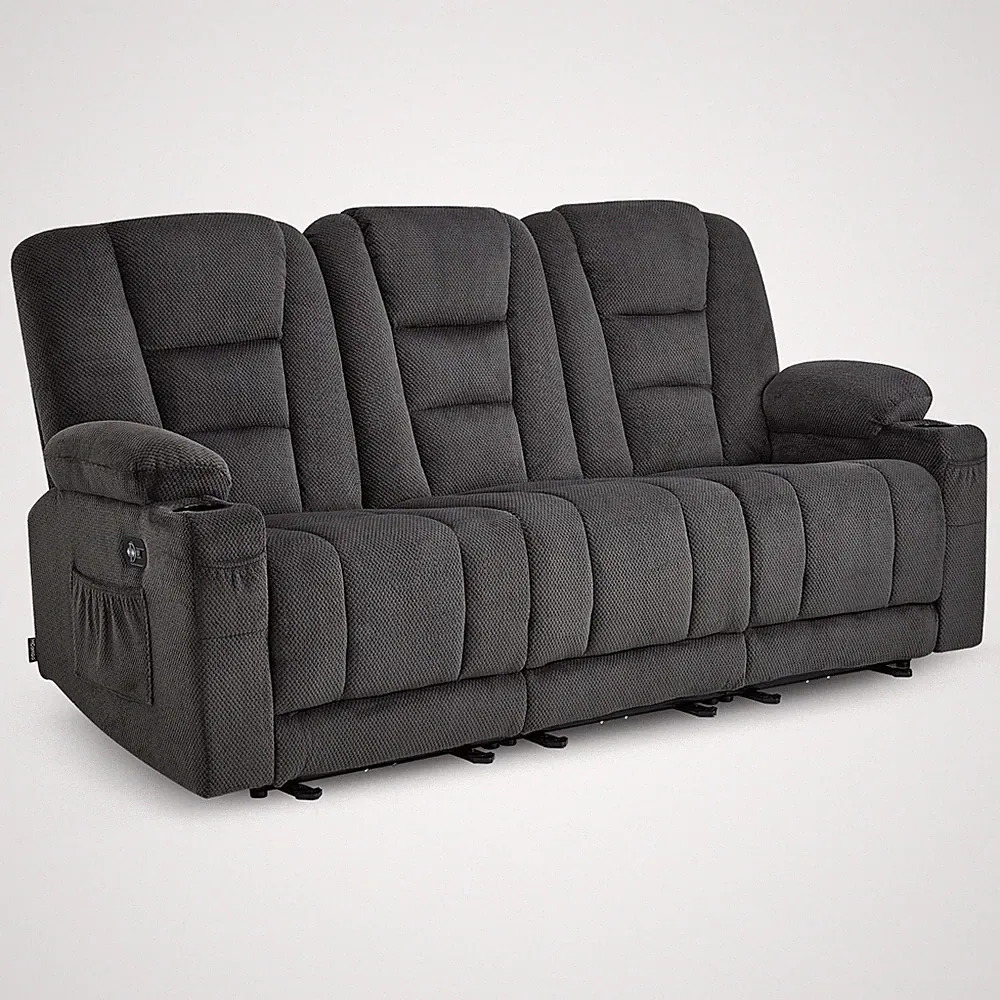 M MCombo 3 Sitzer Sofa mit Schlaffunktion 150° Verstellbar 7009