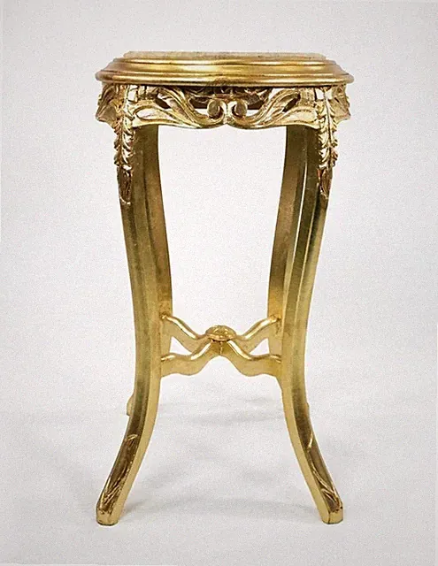 MACE Heritage - Barocker Beistelltisch - Louis XVI - Goldfarbener Holzrahmen