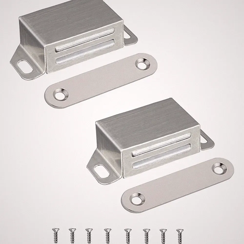Magnetschnäpper Türmagnete Edelstahl 10KG Möbelmagnet Schrankverschluss