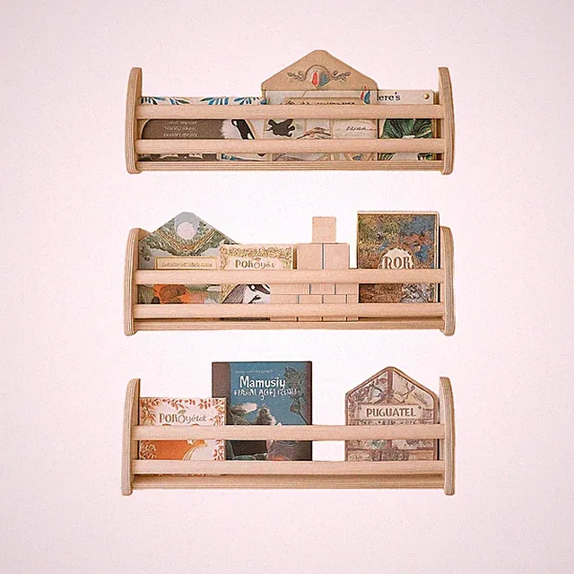 MAMOI® Kleiderstange Baby Kinderzimmer, Kinderkleiderstange, Kleiderständer ECO