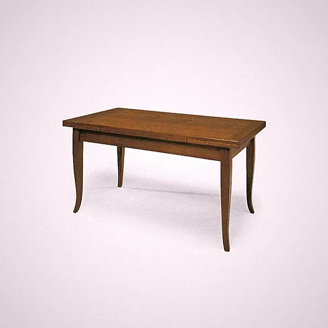 Mar.c.a. Design Esstisch Ausziehbar Arte Povera Sägezahn-Gestell Holz