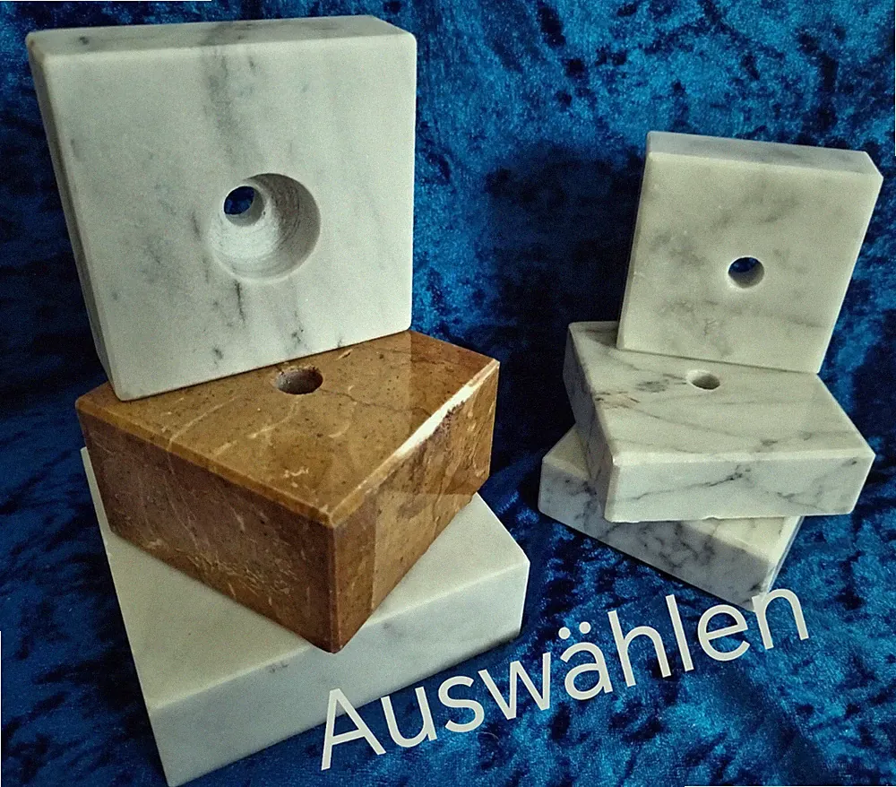 Marmor Sockel von ehemalige Pokale gebraucht ~ 80er Jahre ~ Auswählen Gebraucht