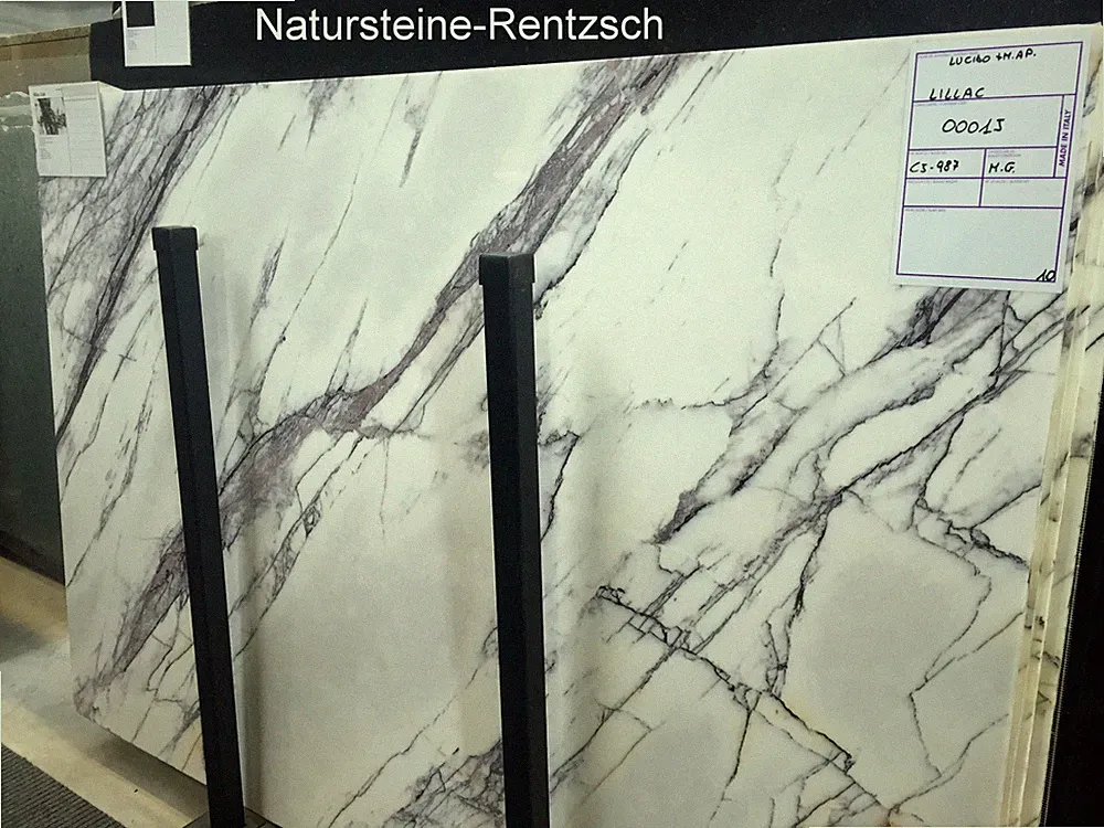Marmortischplatte weiss Schwarz Geadert Abdeckung Kommode Nachttisch Schrank Neu