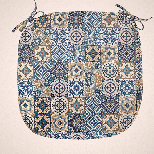 marokkanisch Stuhlkissen Portugiesisch Traditionelle Stuhlpolster Sitzkissen...