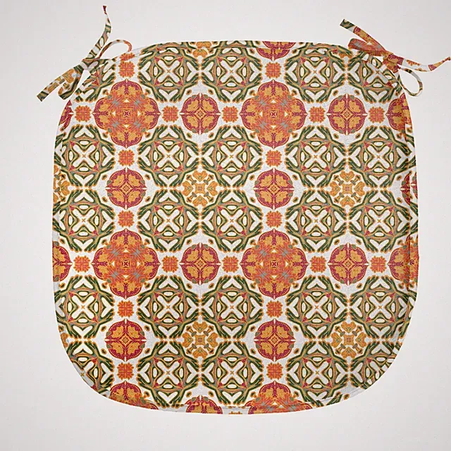 marokkanisch Stuhlkissen Vintage orientalische Fliese Stuhlpolster Sitzkissen...