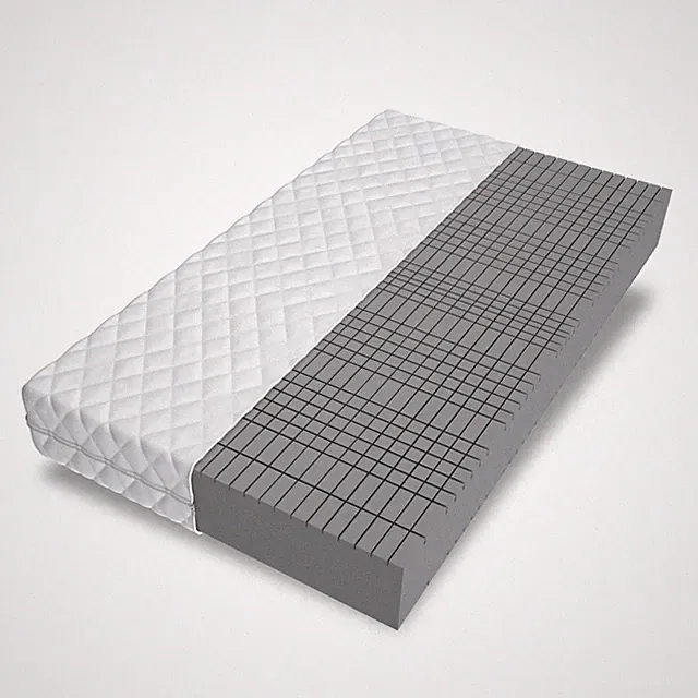 Matratze 180x200 Kaltschaum 7 Zonen PEARL MAXPLUS HR Bett Konturschnitt H4 24 cm