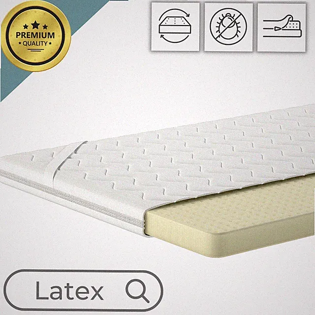 Matratzentopper Latex Topper - H2 hygienische Matratzenauflage - B-WARE