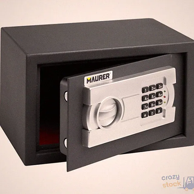 Maurer Möbeltresor mit elektromagnetischem Verschluss Türstärke mm 4 cm
