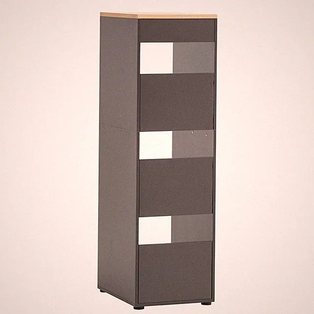 Mehrzweckschrank 45,1 cm breit anthrazit