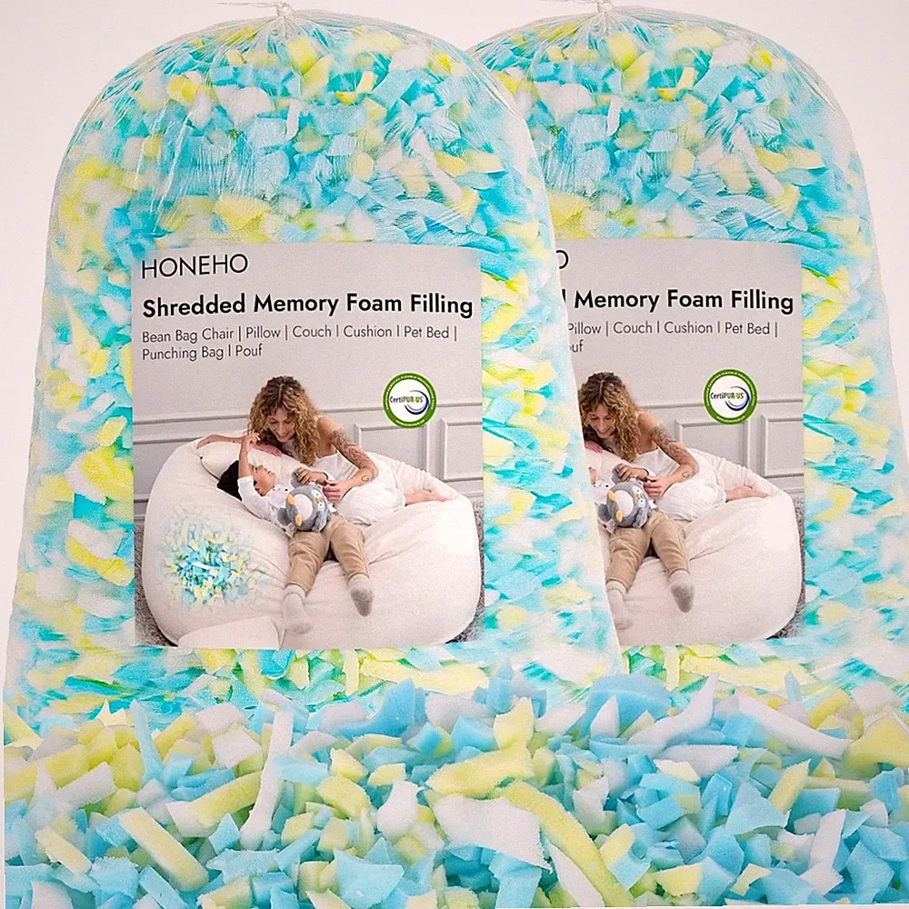 Memory Foam Füllung 4,4kg Sitzsack Hundebett Kissen Möbel weich