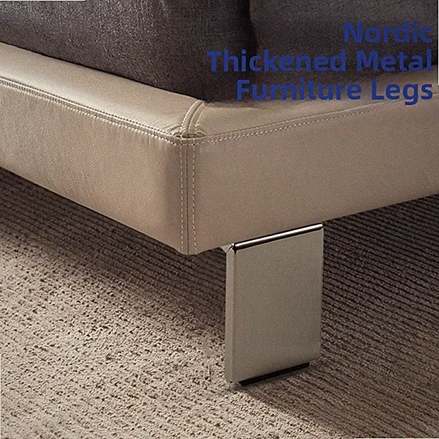Metall Möbelbeine Double Style Design für ROSTBESTÄNDIG vorgebohrte Löcher