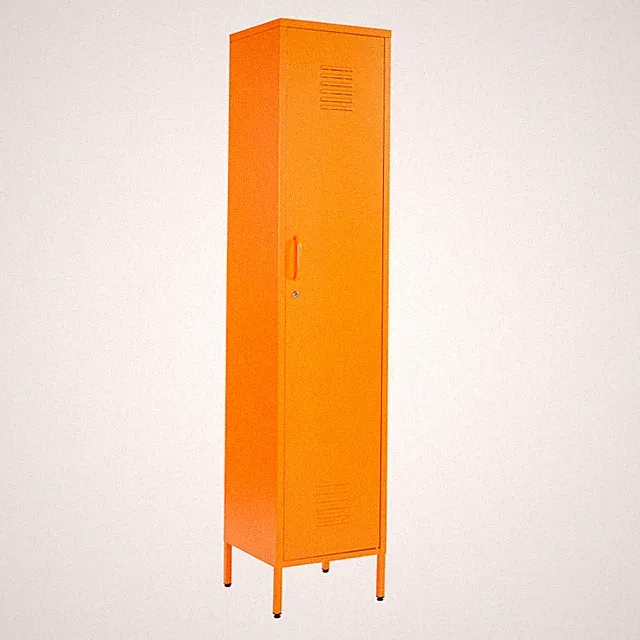 Metall Spind Aufbewahrungsschrank 137cm 180cm schmal Stahlschrank mehrfarbig