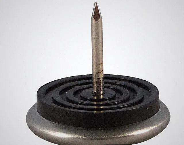 Metall-Stuhlgleiter Edelstahl Stuhlgleiter Möbelgleiter 26mm-/30mm zum Nageln