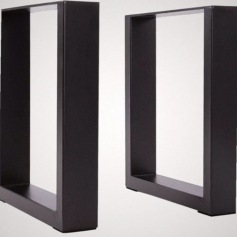 Metall Tischbeine 30cm schwarz für Esstisch Schreibtisch Couchtisch Garten