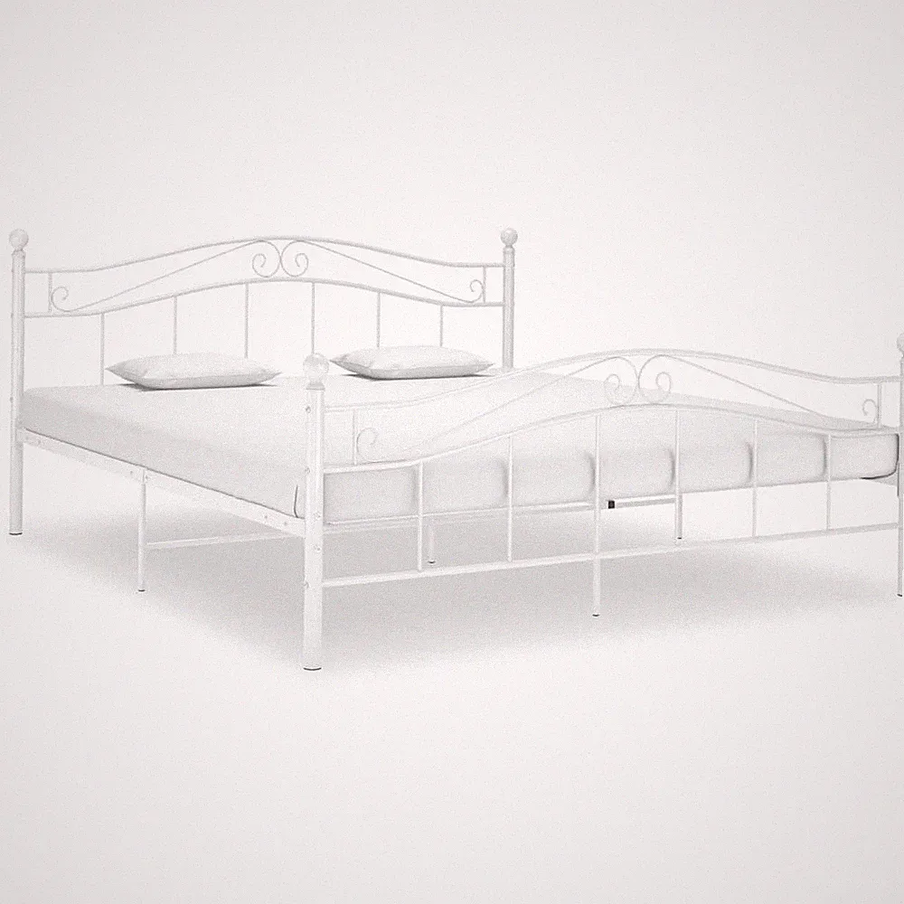 Pulverbeschichtet Bett