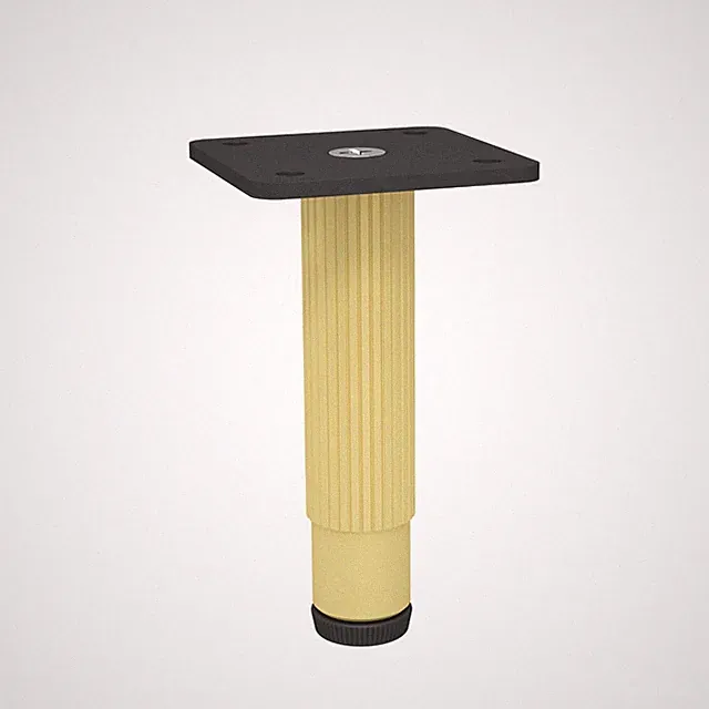 Metallfüße Möbelfüße aus Metall | Gold | 10-15cm | Schrankfüße Bettfüße Sofafüße