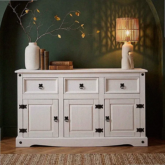 Mexico Sideboard Anrichte Kommode im Landhausstil Kiefer massiv