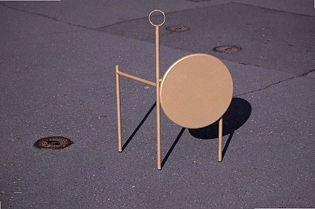 Mickville Philippe Starck Aleph Driade 80er gold rar Chair Table Stuhl Design