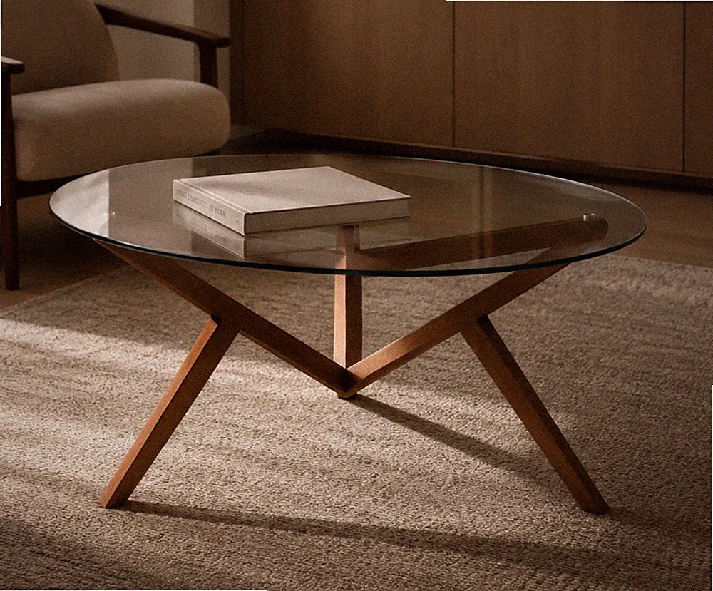 Mid Century Design Beistelltisch Couchtisch Retro 60er Vintage Danish Teak Ära