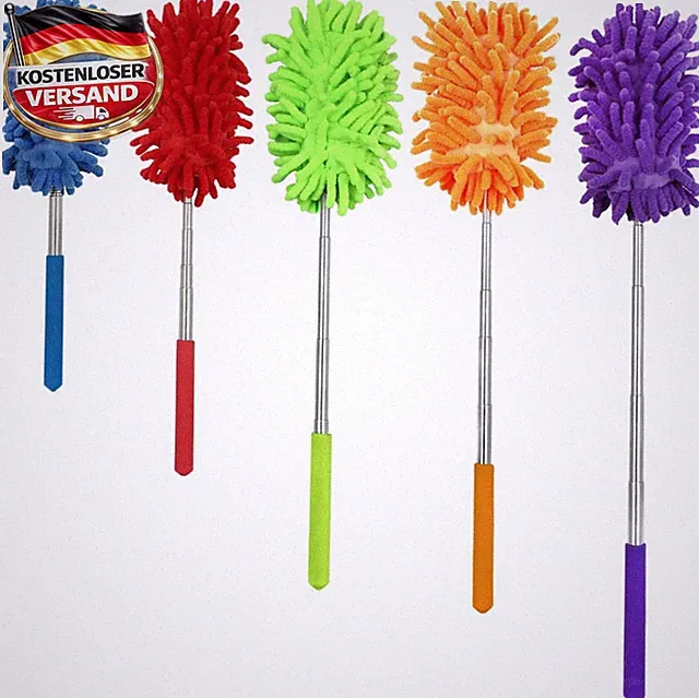 Mikrofaser-Staubwedel Zum Reinigen, Abnehmbarer, Waschbarer Handstaubwedel Für D